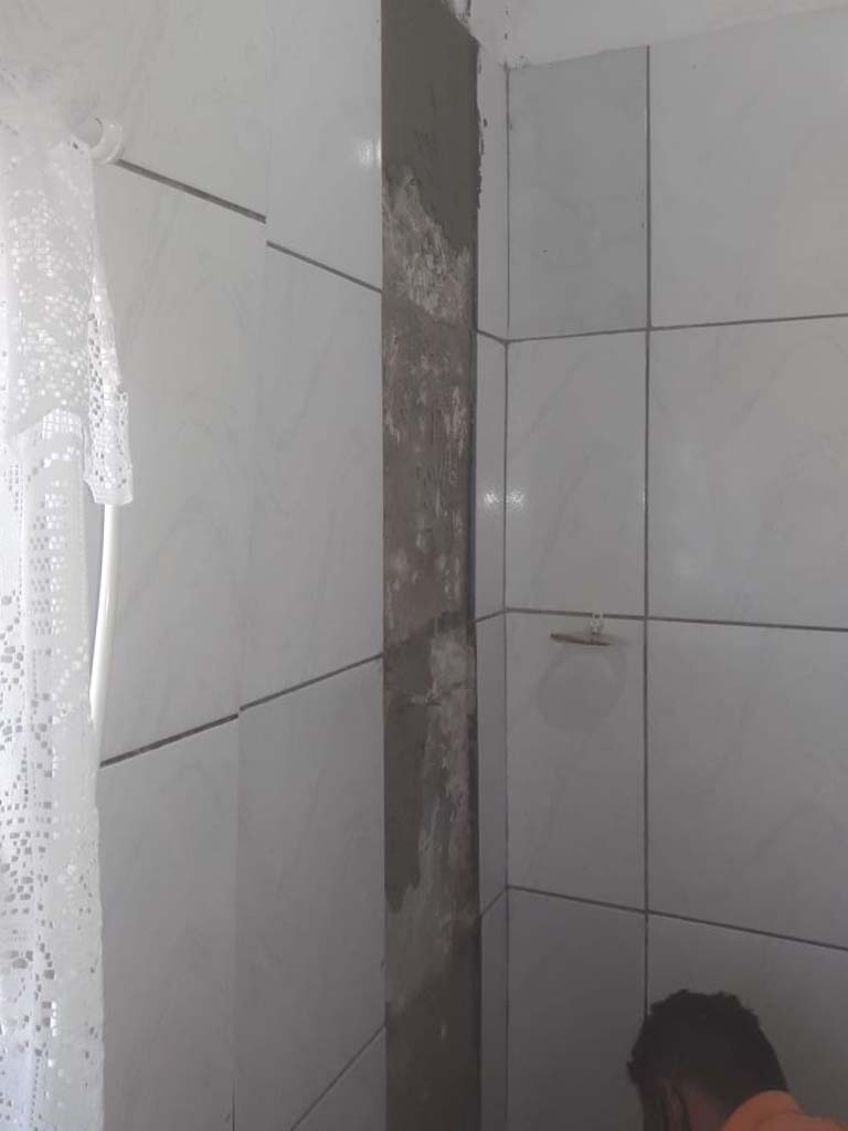 Trabalho executado pela Caça Vazamentos e Infiltrações Salvador